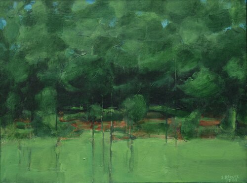 Edge of the Summer Woods by Stephen Remick, Painting for Sale on Select