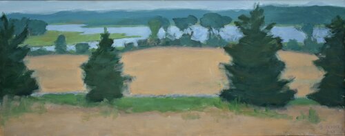 View to the River by Stephen Remick, Painting for Sale on Select