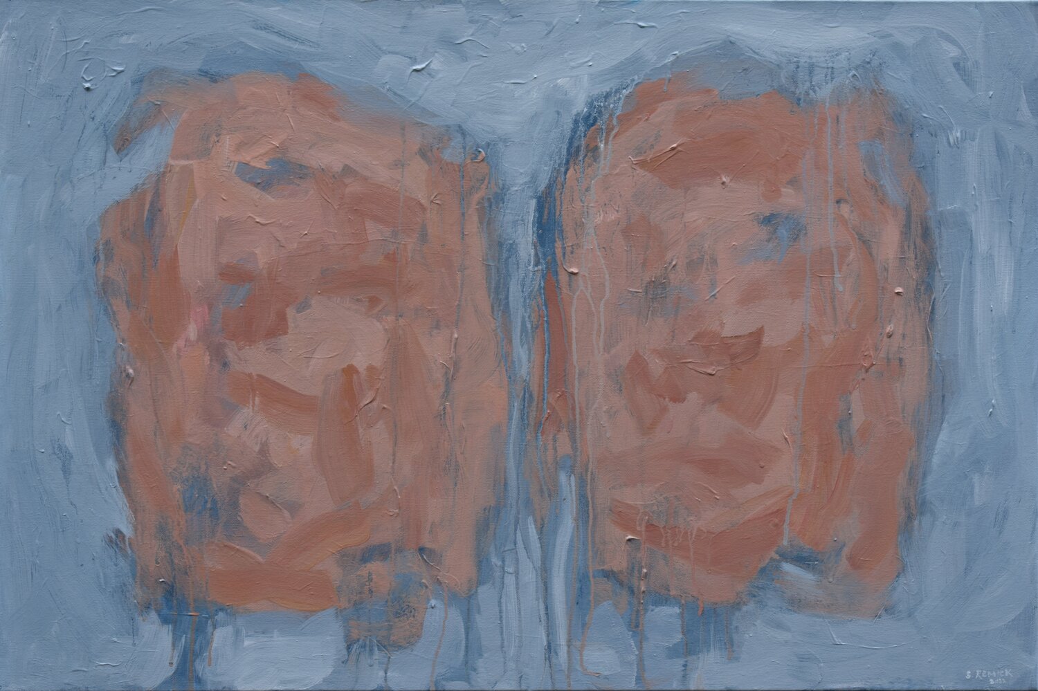 Evolution #2 Stephen Remick Original painting for sale