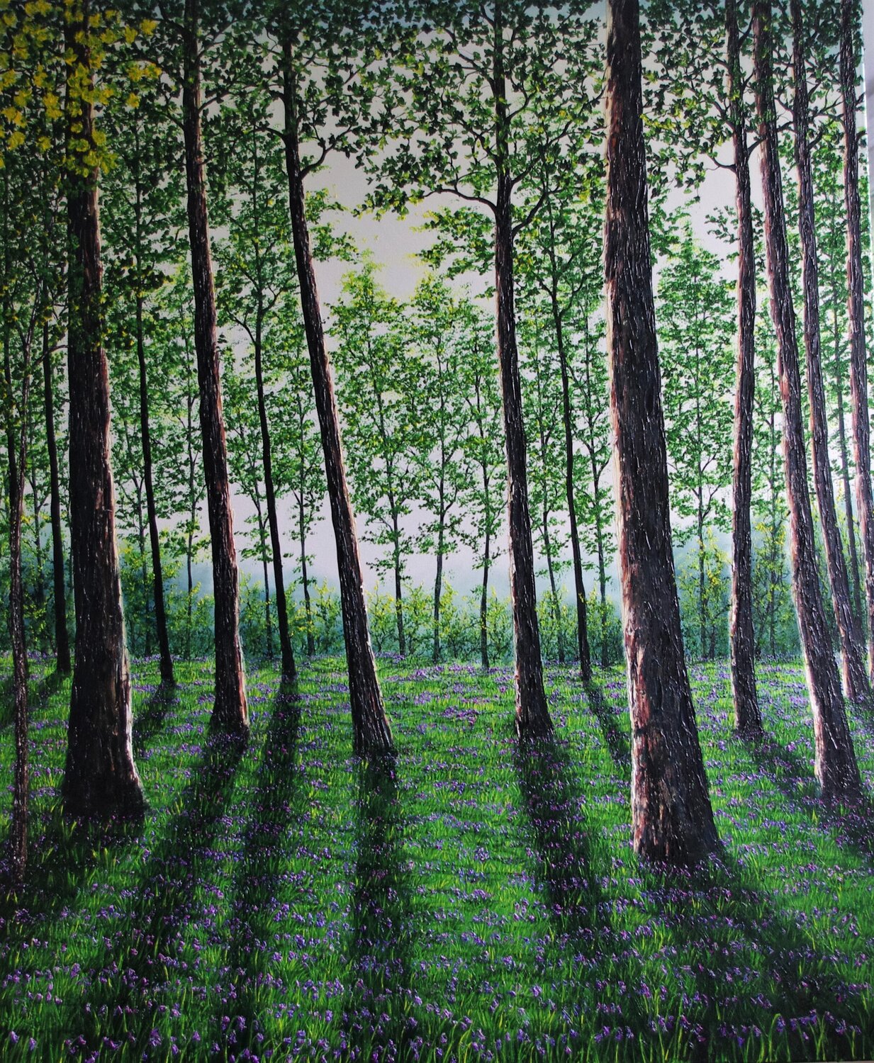 Glorious Spring Hazel Thomson Original painting for sale