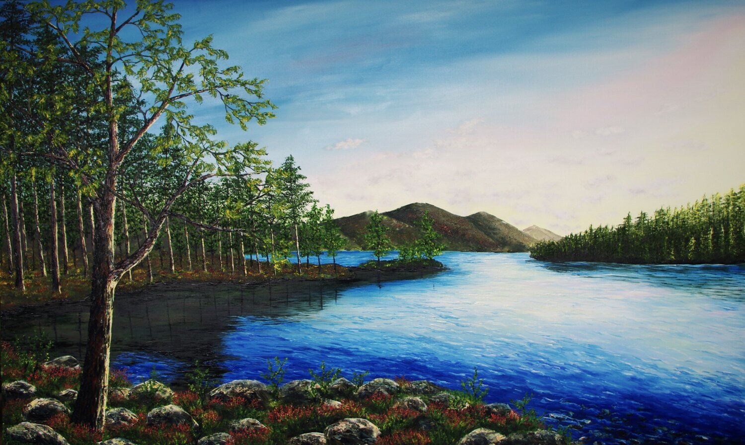 Dawn Light Hazel Thomson Original painting for sale