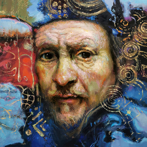 Rembrandt by Dmitry Spiros, Painting for Sale on Select