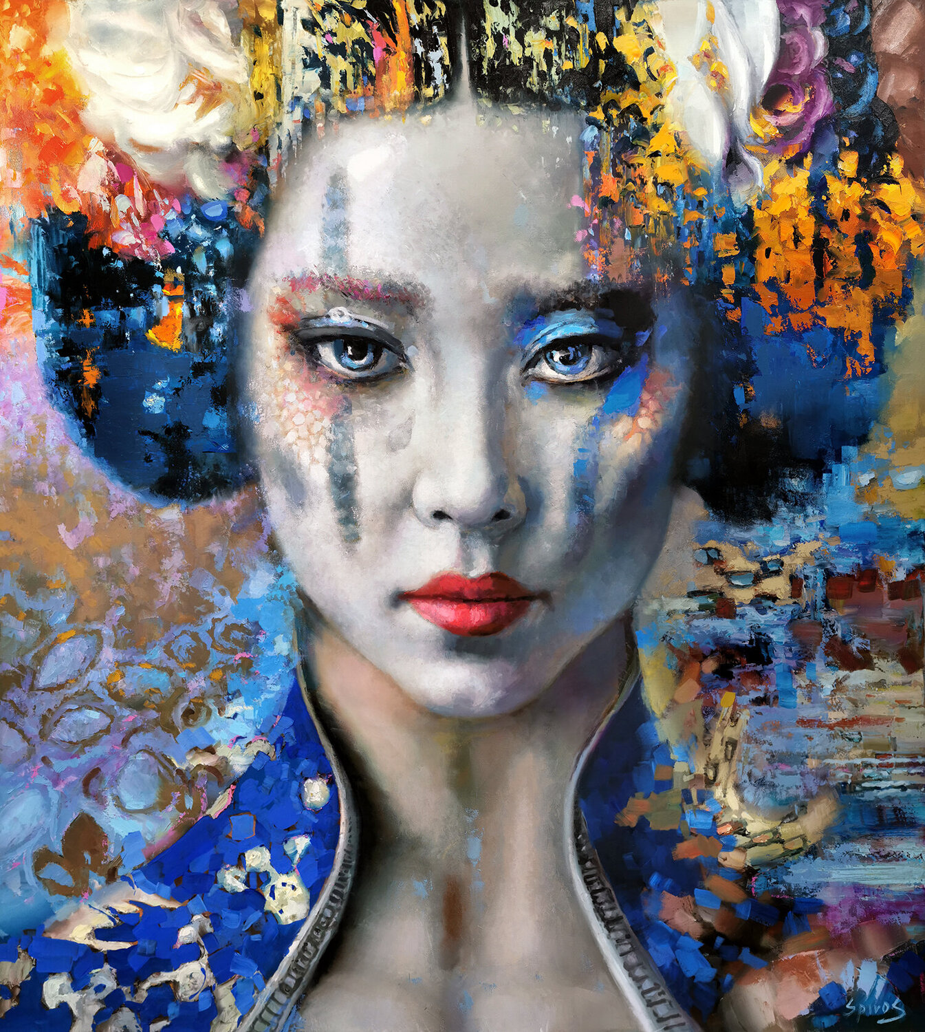 Eriko Dmitry Spiros Original painting for sale