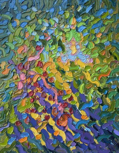 Temple by Olga Bezhina, Painting for Sale on Select