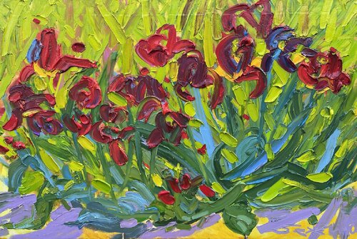 Tulips von Olga Bezhina, Malerei kaufen auf Select