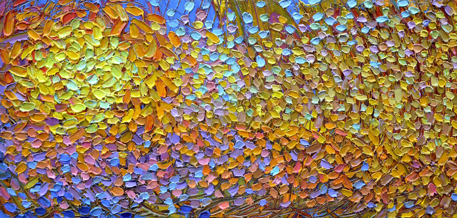Winter sun Olga Bezhina Original painting for sale