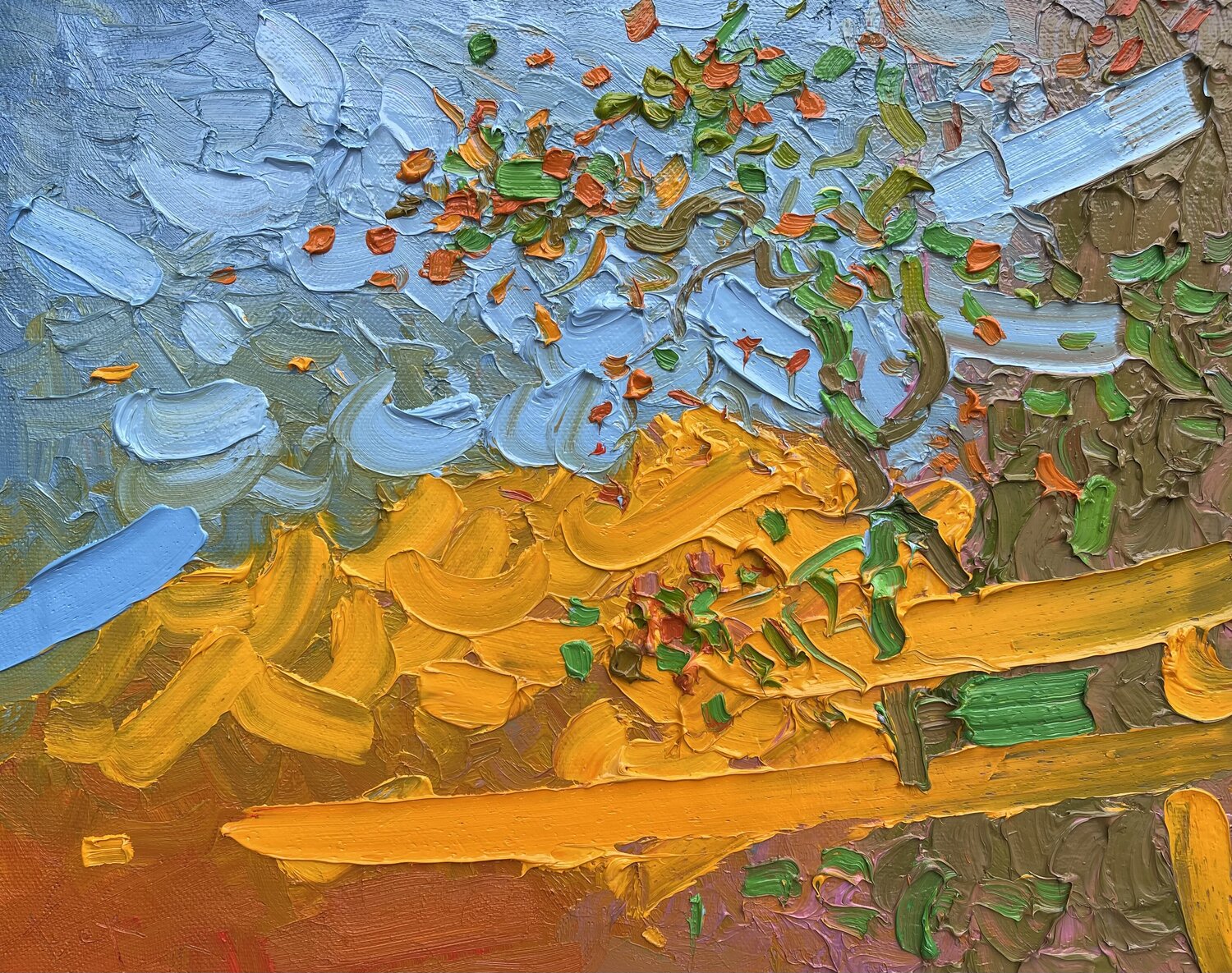 Mount Sober Bash Olga Bezhina Original painting for sale