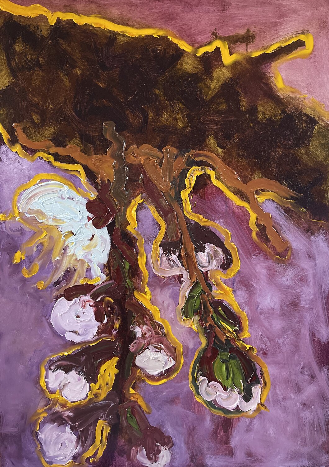 Miracle of the flower Olga Bezhina Originalgemälde zu verkaufen