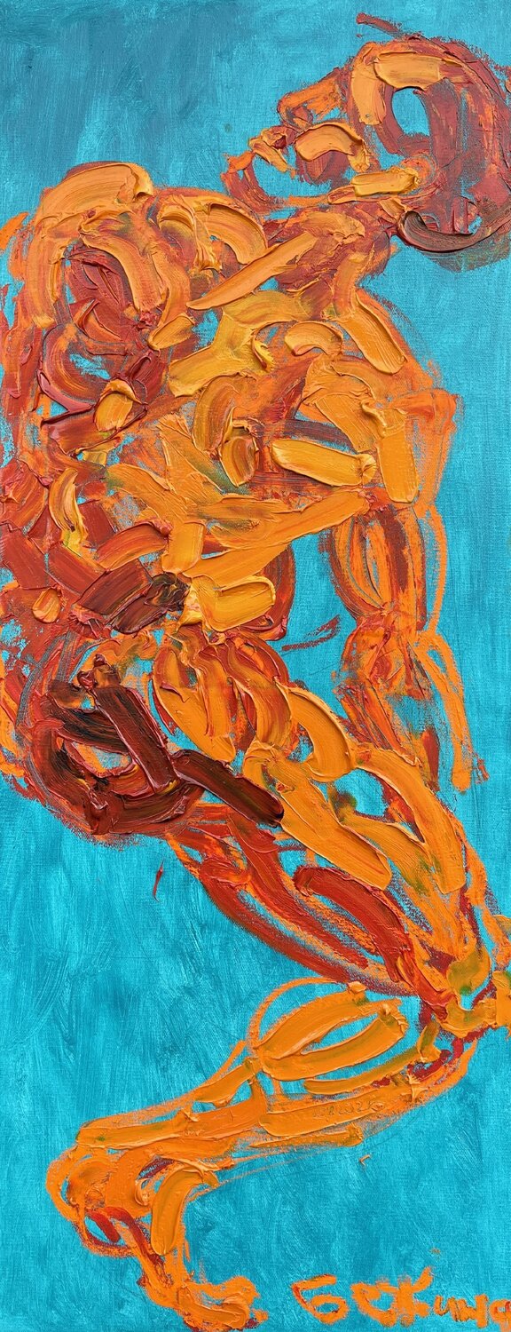 Premonition Olga Bezhina Originalgemälde zu verkaufen