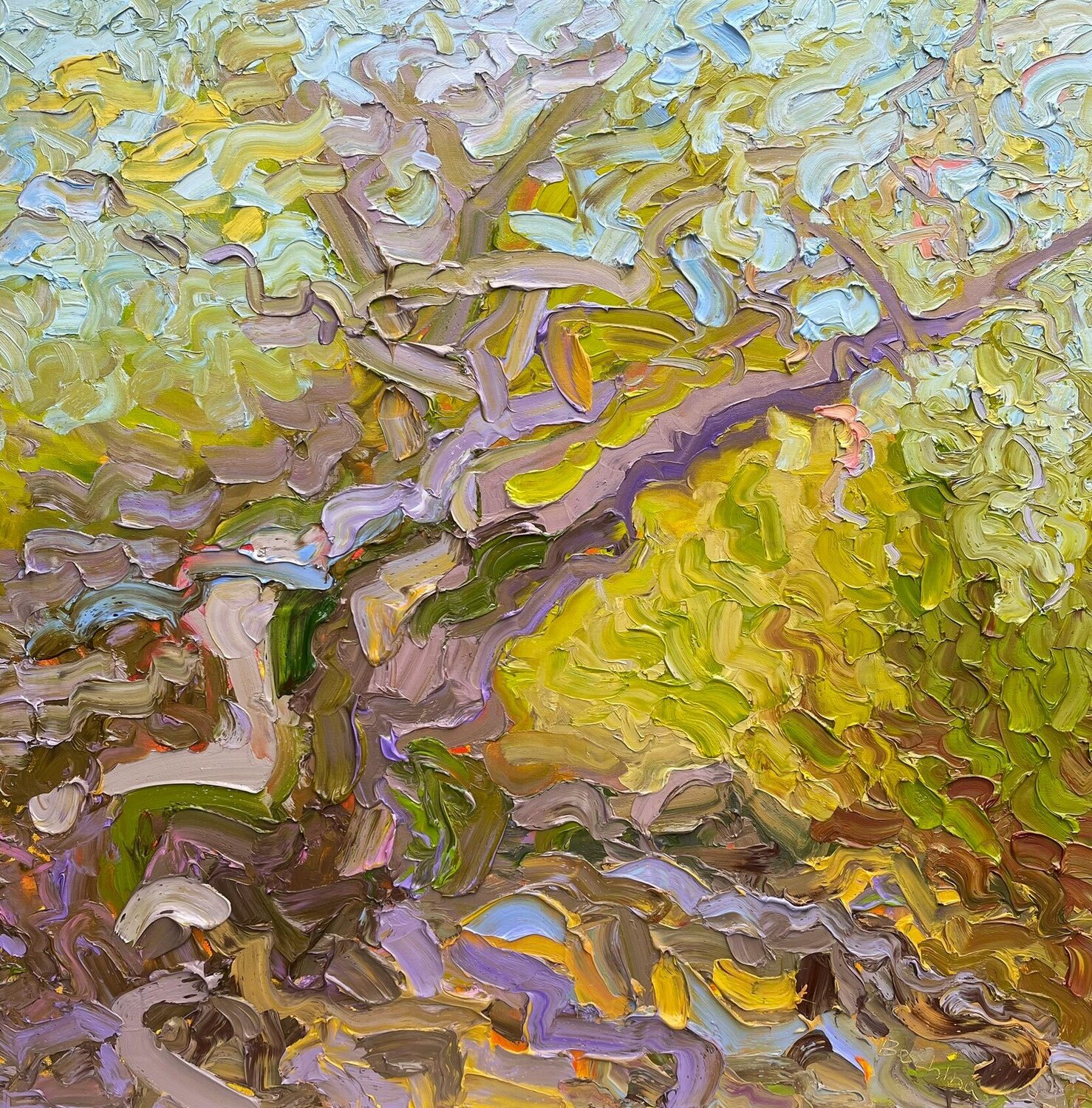 Interlacing Olga Bezhina Original painting for sale