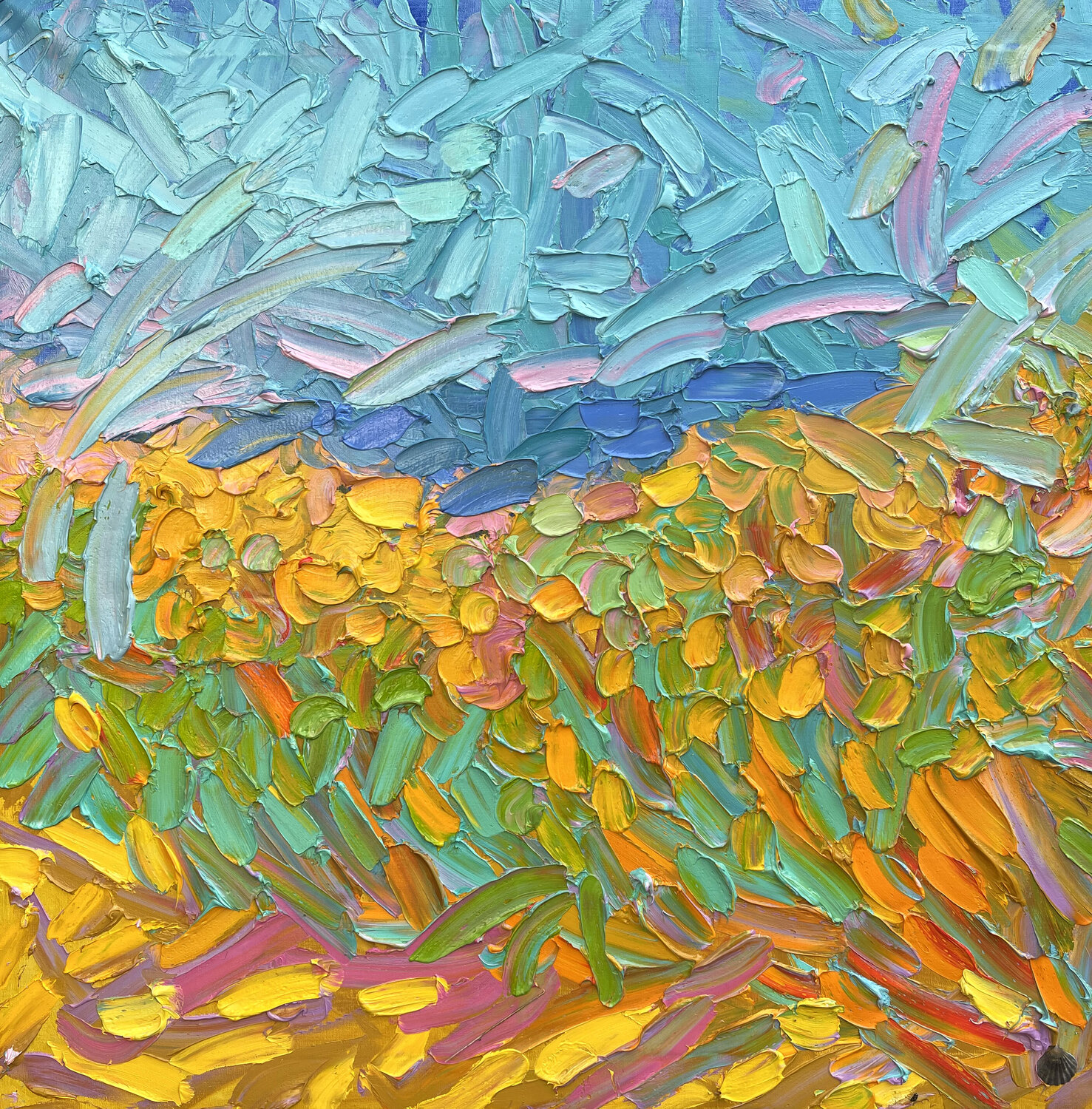 Movement of living elements Olga Bezhina Originalgemälde zu verkaufen