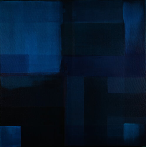 Blue in all its states by Grégoire Bellwald, Painting for Sale on Select