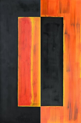 Solid and liquid earth by Grégoire Bellwald, Painting for Sale on Select