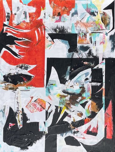 A blaze of light, a fierce delight by Alistair Tillen, Painting for Sale on Select