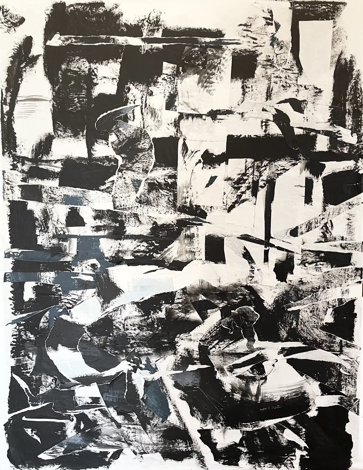 The light shone in darkness Alistair Tillen Original painting for sale