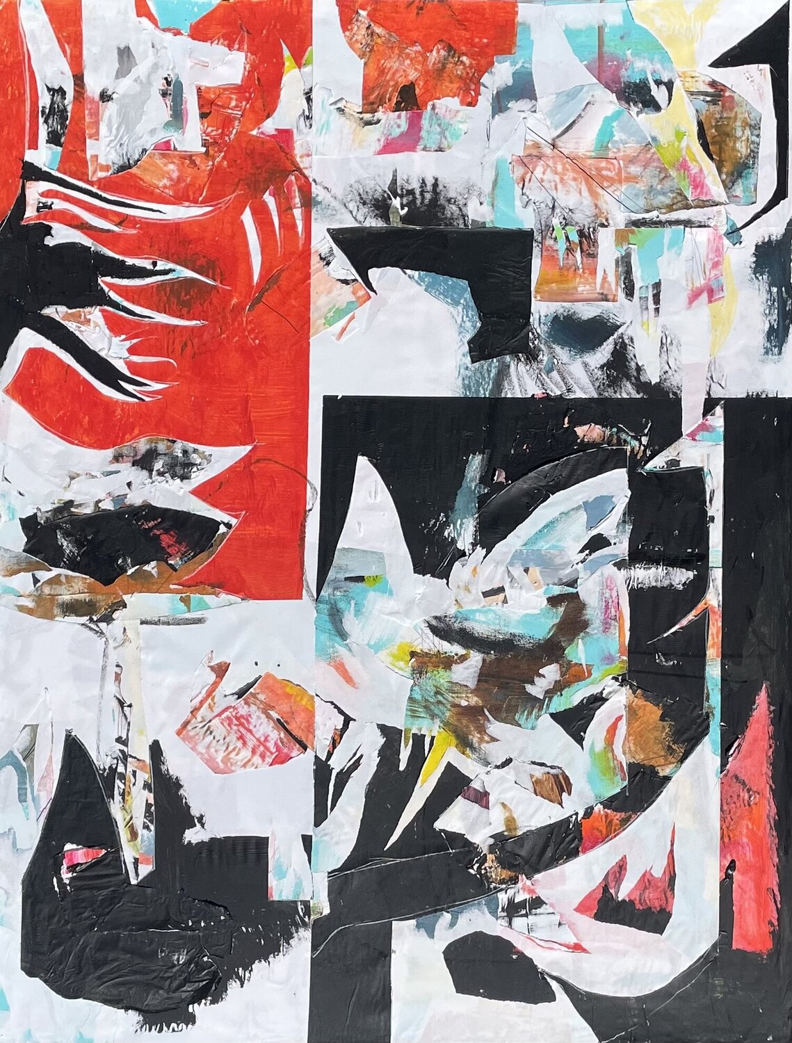 A blaze of light, a fierce delight Alistair Tillen Original painting for sale