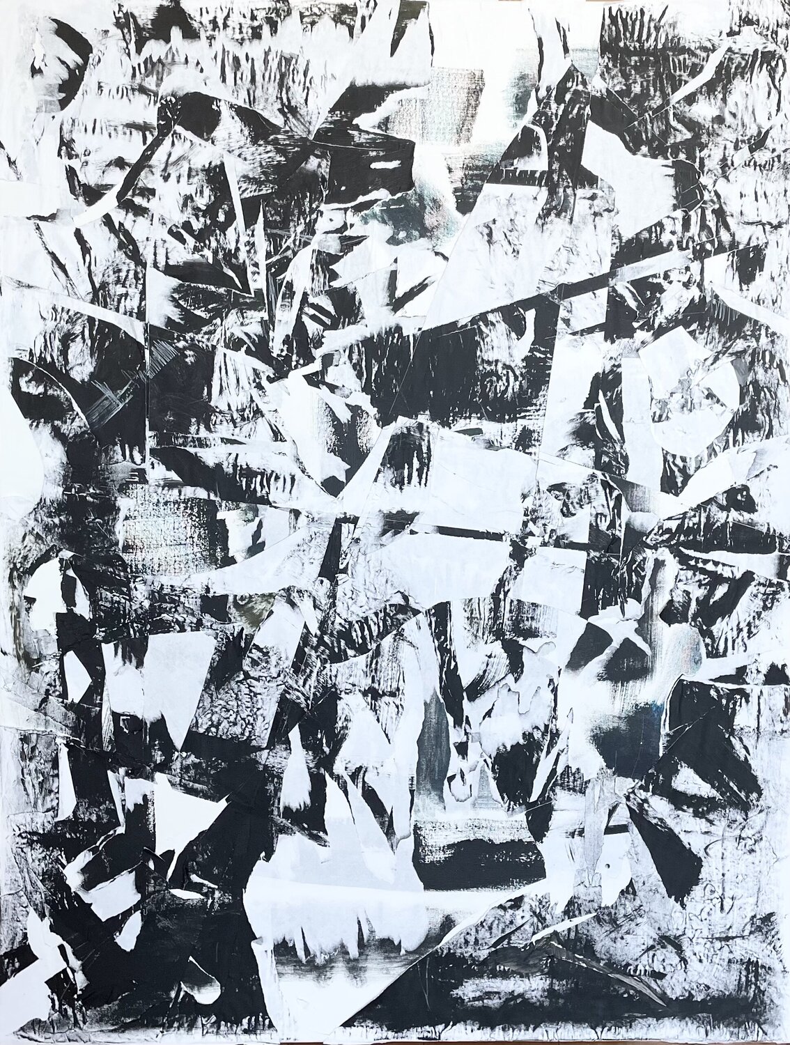 Where the sky once broke Alistair Tillen Original painting for sale