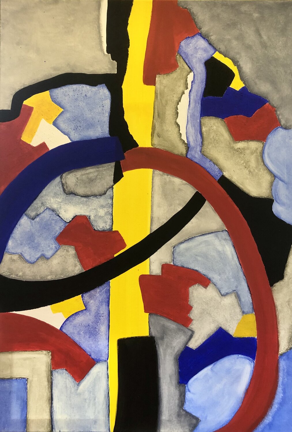 Yellow River Tom Schmid Original painting for sale