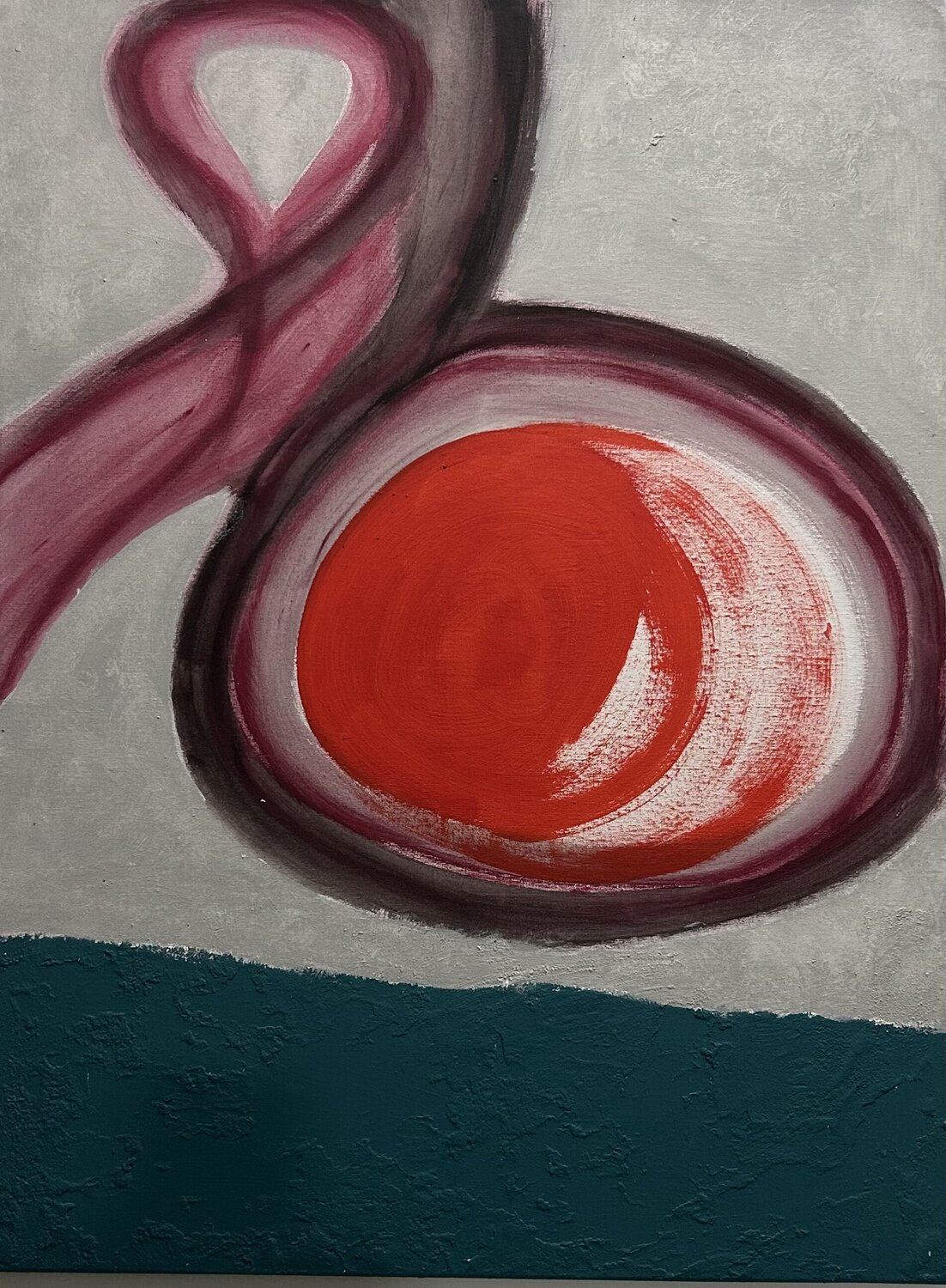 The Game begins Tom Schmid Original painting for sale
