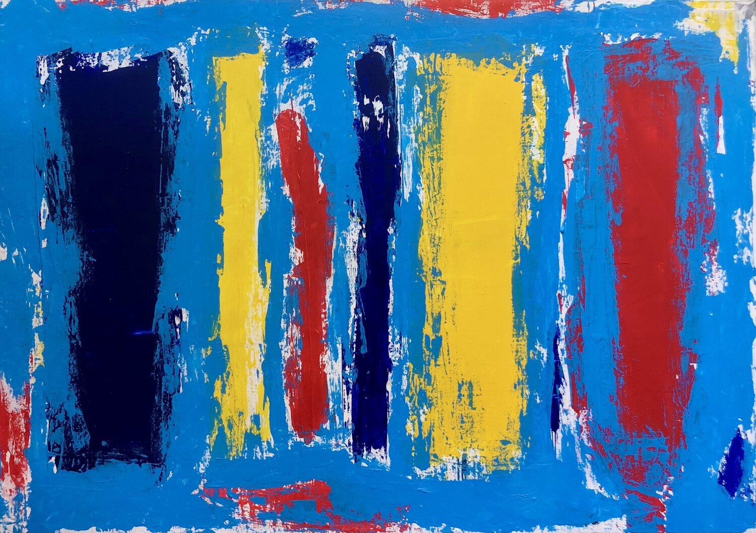 Brazilian Carnival Tom Schmid Original painting for sale