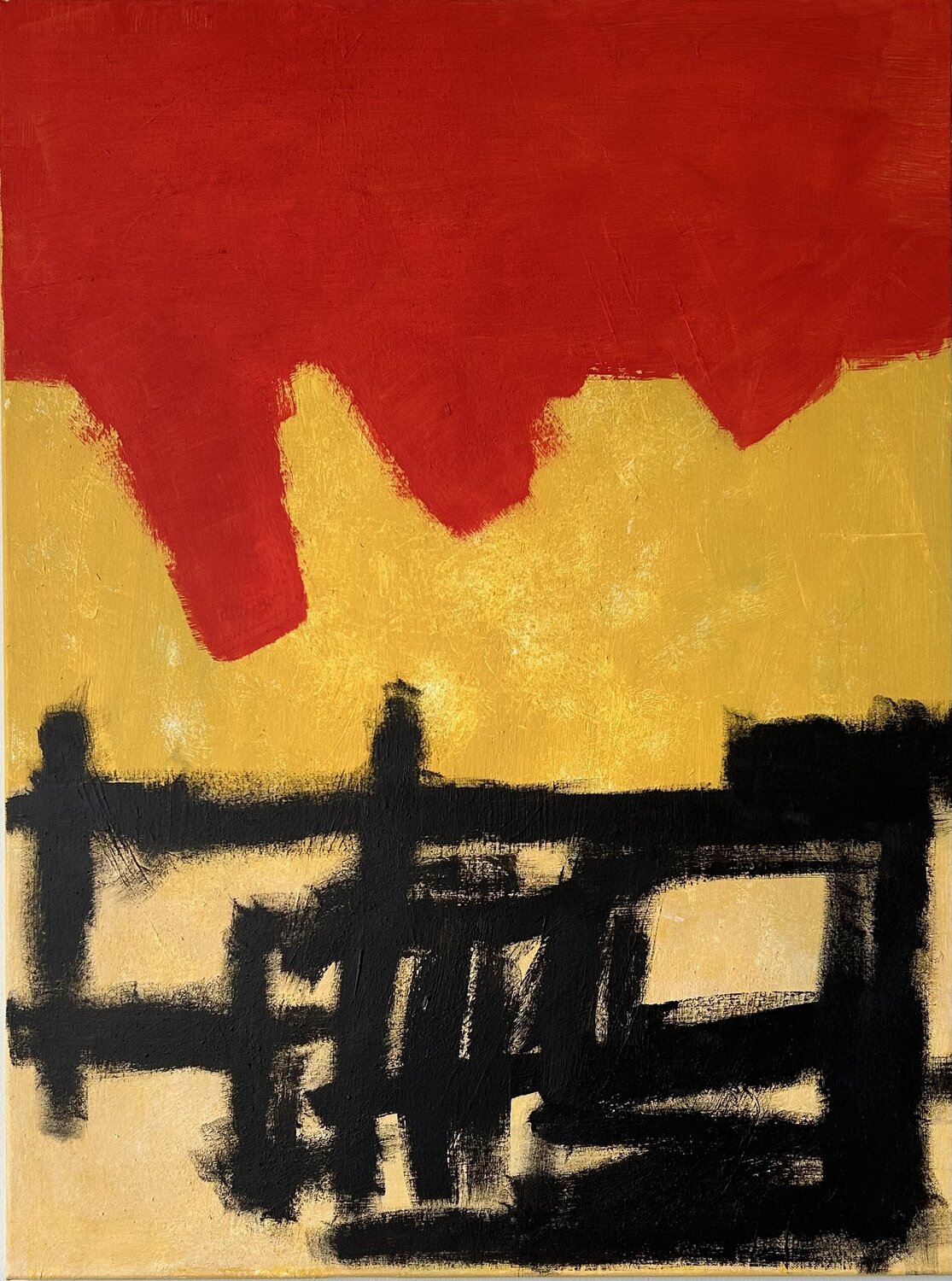 On Stage Series -  Encounter - Begegnung Tom Schmid Original painting for sale