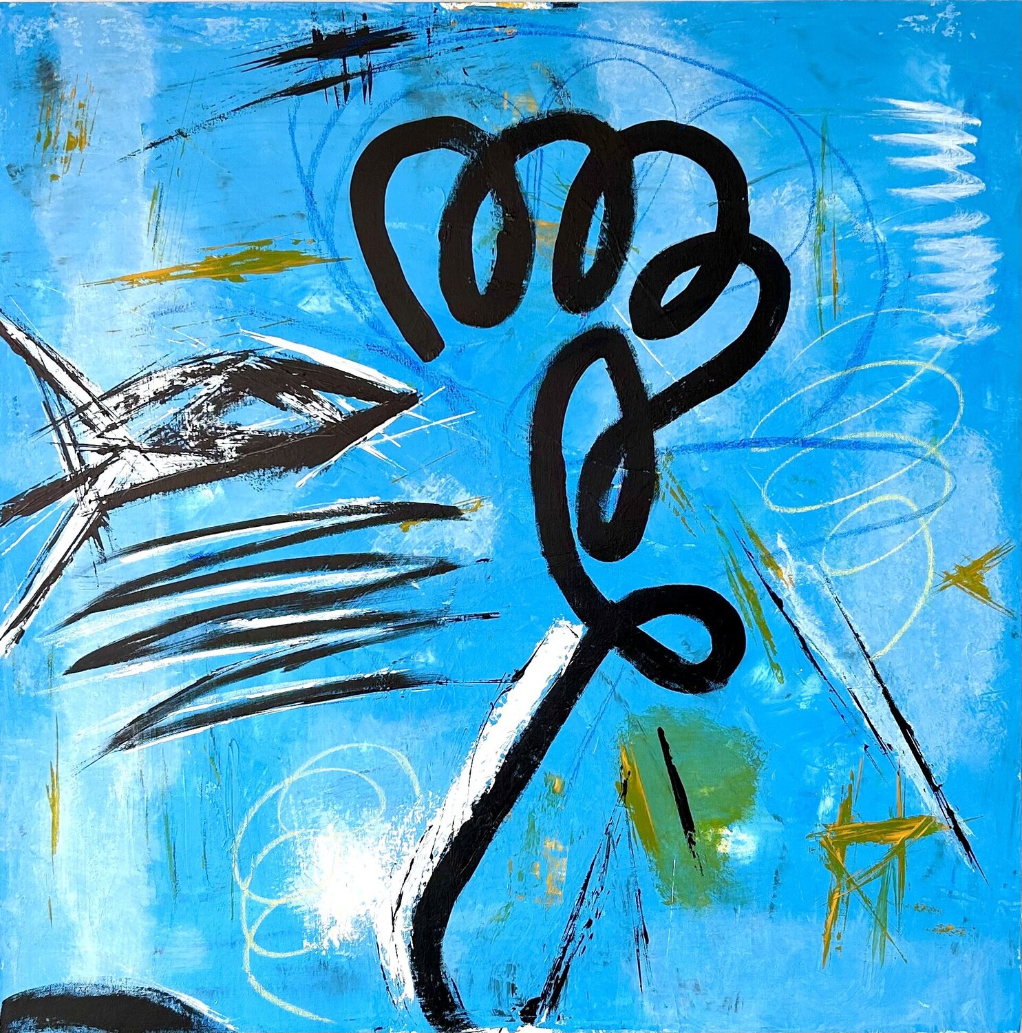 Rhapsodie Tom Schmid Original painting for sale