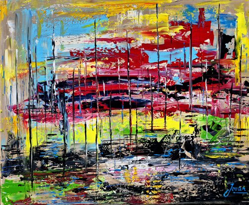 Surreal Landscape von Jovan Srijemac, Malerei kaufen auf Select