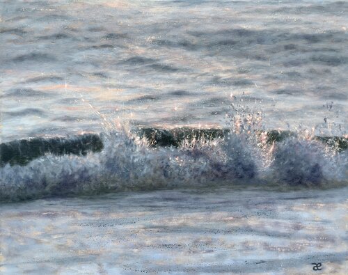 Twinkle lights by Cæsiliæ, Painting for Sale on Select