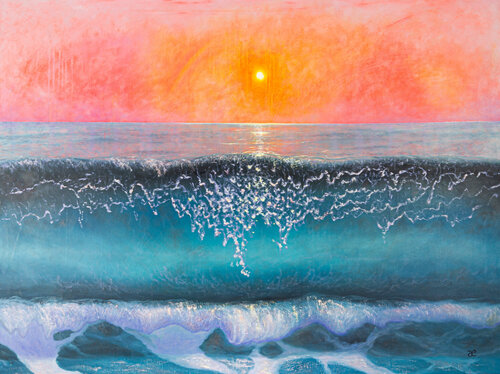 Seven Diamonds by Cæsiliæ, Painting for Sale on Select