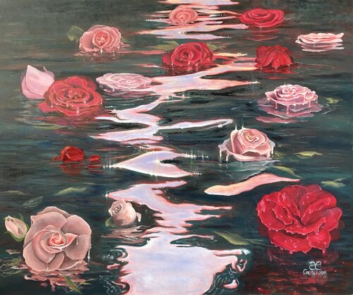 Rose Reverie by Cæsiliæ, Painting for Sale on Select