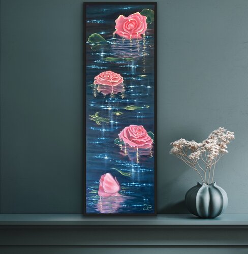 Moonlight Serenade by Cæsiliæ, Painting for Sale on Select