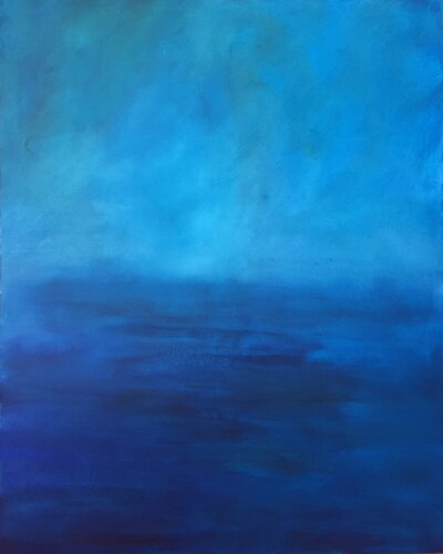 The light behind the blue by Cæsiliæ, Painting for Sale on Select