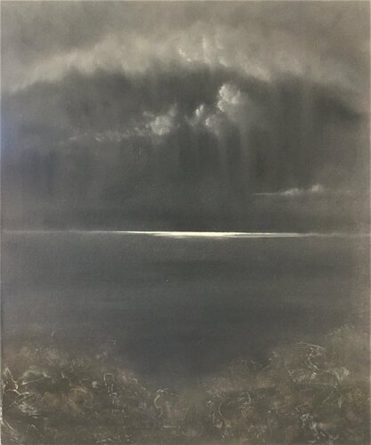 The light behind the storm by Cæsiliæ, Painting for Sale on Select