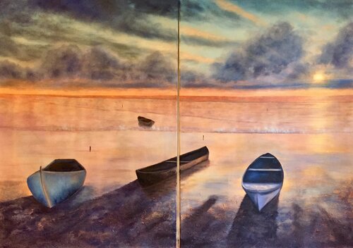 Every Soul's a Sailor by Cæsiliæ, Painting for Sale on Select