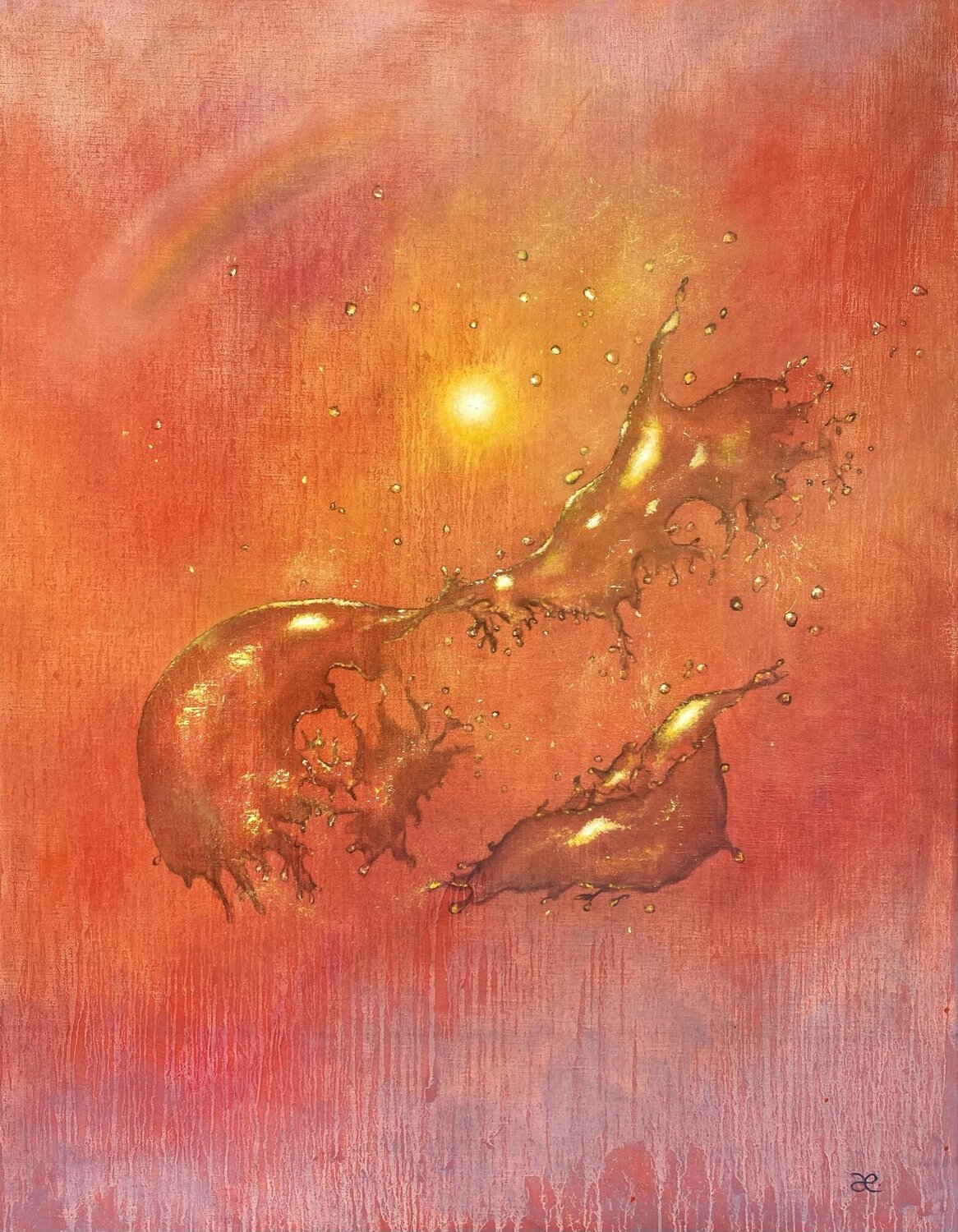 Miracles Cæsiliæ Original painting for sale