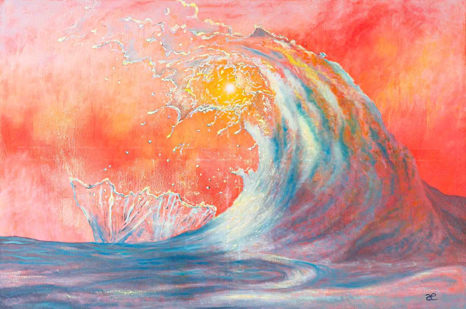 Glory Dance Cæsiliæ Original painting for sale