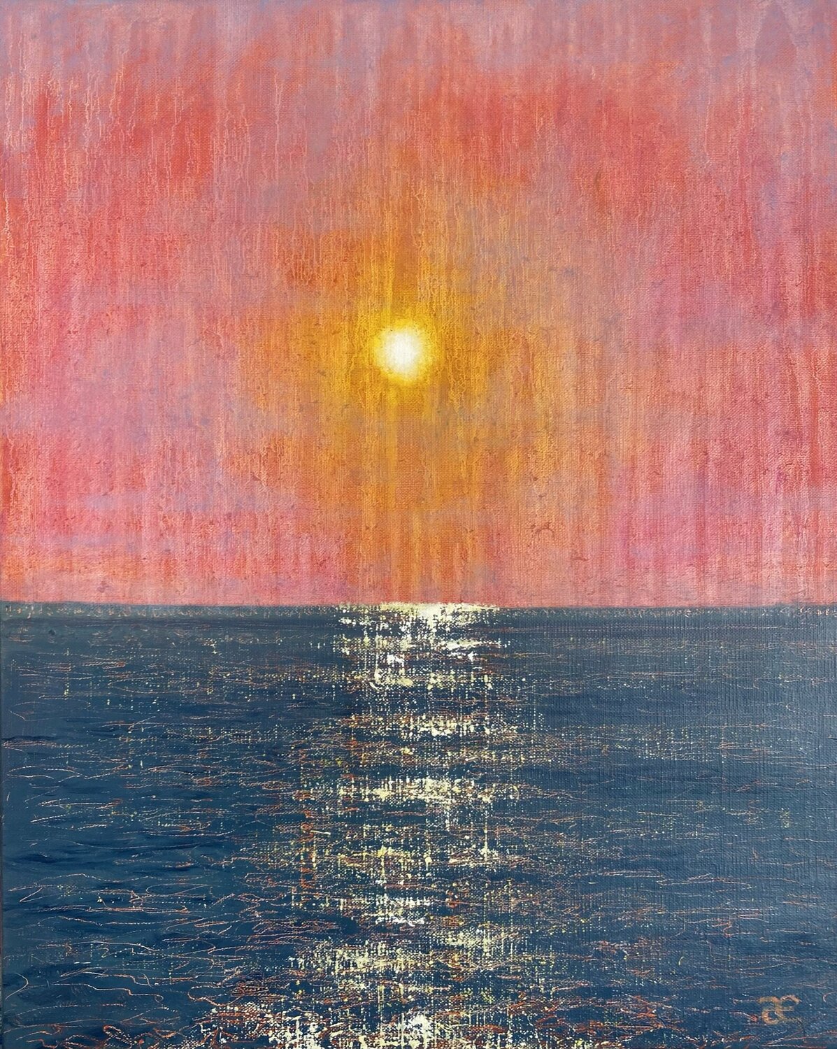 Feel good Cæsiliæ Original painting for sale