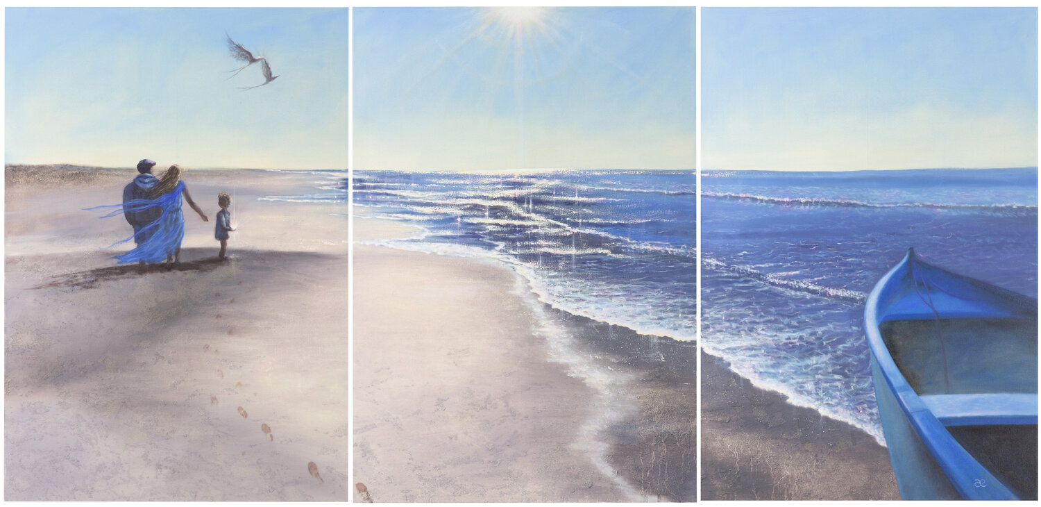 Towards Light Cæsiliæ Original painting for sale