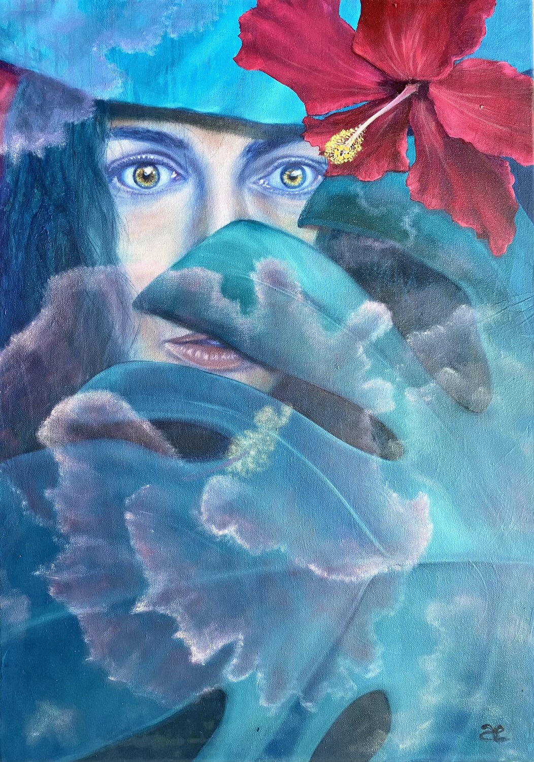 The Shaman Cæsiliæ Original painting for sale