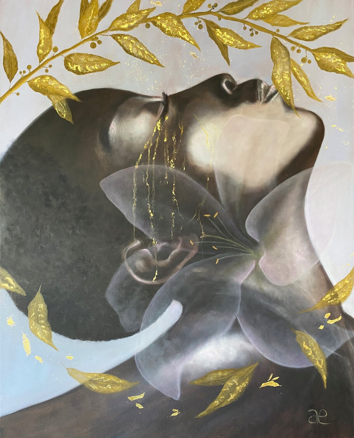 Olympia Cæsiliæ Original painting for sale