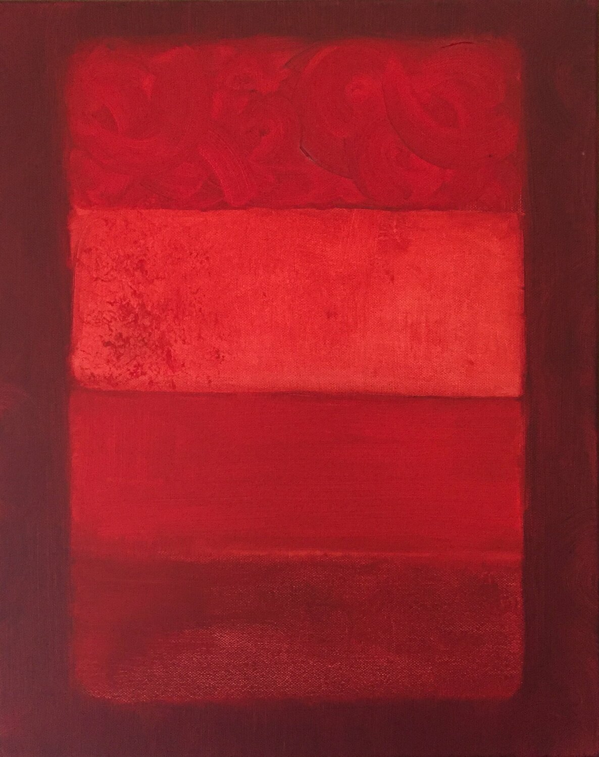 Layers of our depth Cæsiliæ Original painting for sale
