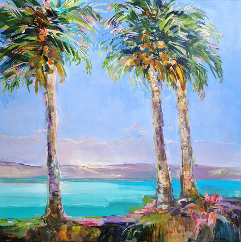 Oasis by Irina Laube, Painting for Sale on Select