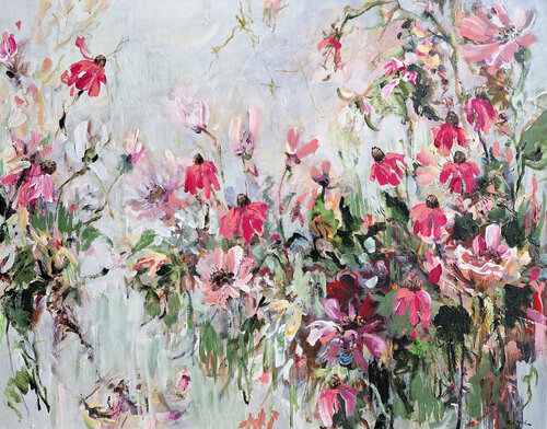 Wild flowers by Irina Laube, Painting for Sale on Select