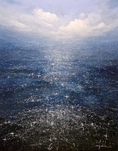 Endless Ocean IIi by Irina Laube, Painting for Sale on Select