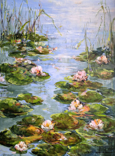 Floating Harmony II von Irina Laube, Malerei kaufen auf Select