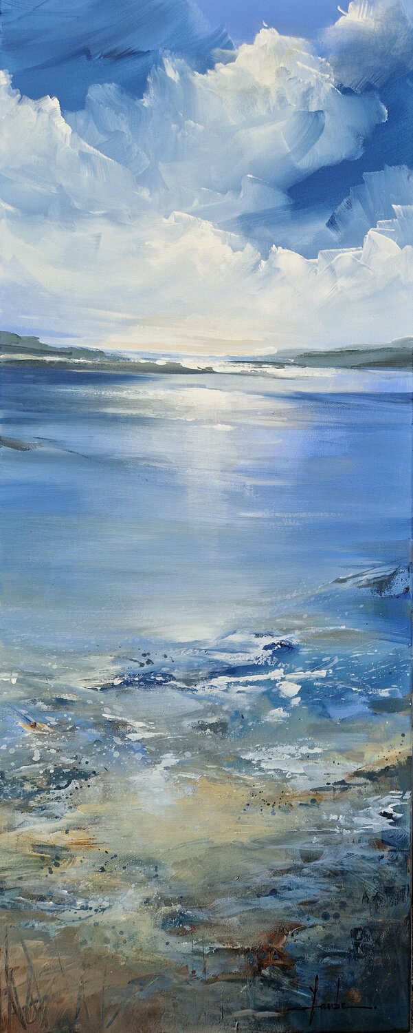 Breath of the Open Sea Irina Laube Original painting for sale
