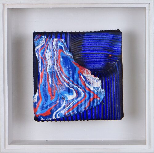 "O.T. aus dem Zyklus Secrets of Fire" by Thomas Girbl, Painting for Sale on Select
