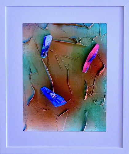 "Lichtsteine" by Thomas Girbl, Painting for Sale on Select