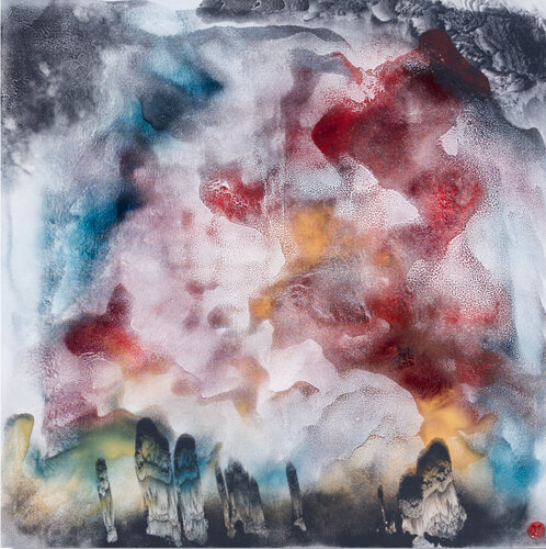 "SCHATTEN DER URTIEFE" by Thomas Girbl, Painting for Sale on Select
