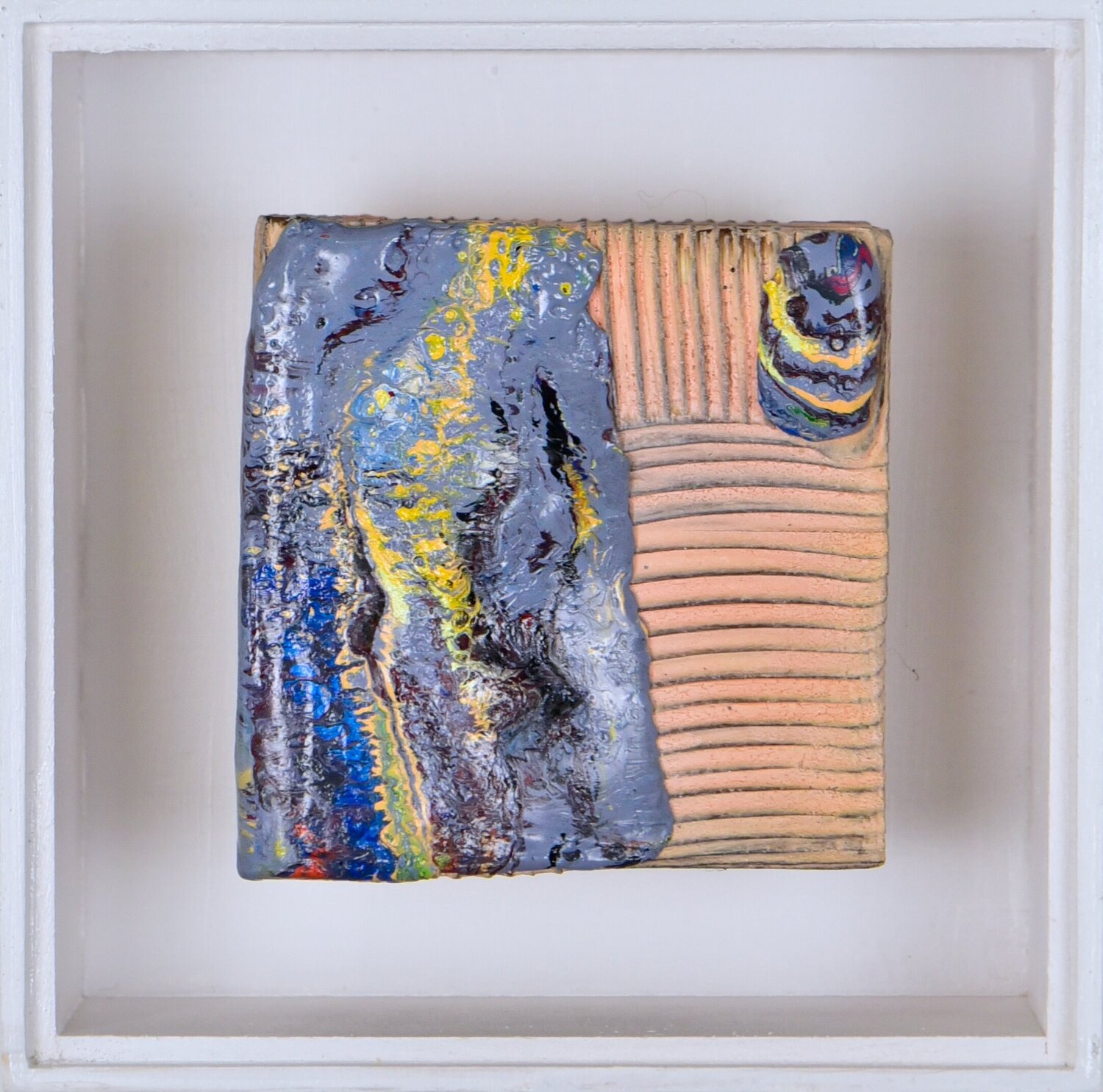 "O.T. aus dem Zyklus Secrets of Fire" Thomas Girbl Original painting for sale
